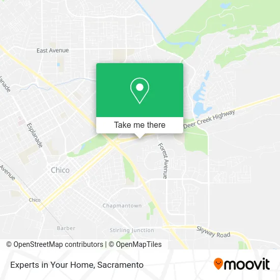 Experts in Your Home map