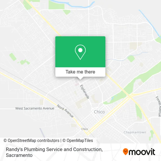 Randy's Plumbing Service and Construction map