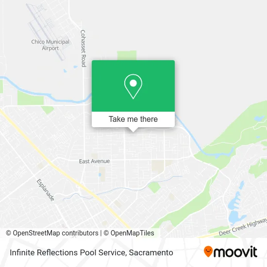 Infinite Reflections Pool Service map