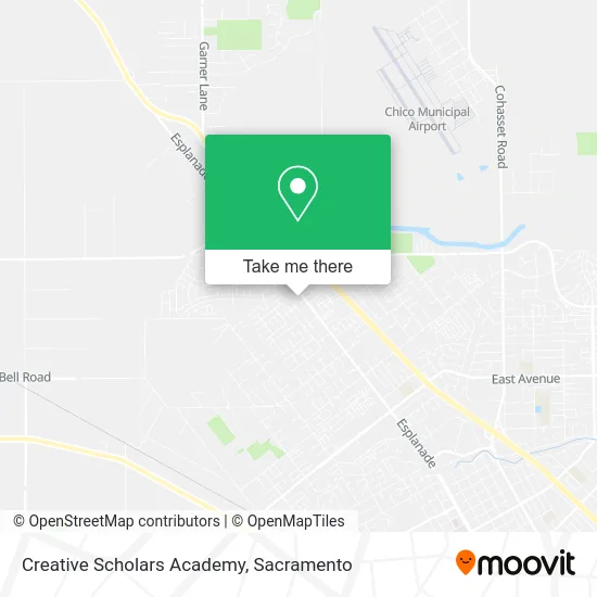 Creative Scholars Academy map