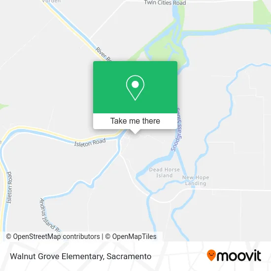 Walnut Grove Elementary map