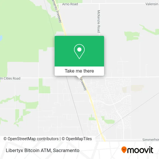 Libertyx Bitcoin ATM map