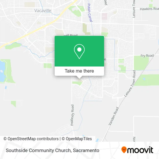 Southside Community Church map