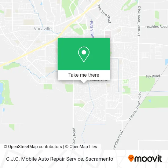Mapa de C.J.C. Mobile Auto Repair Service
