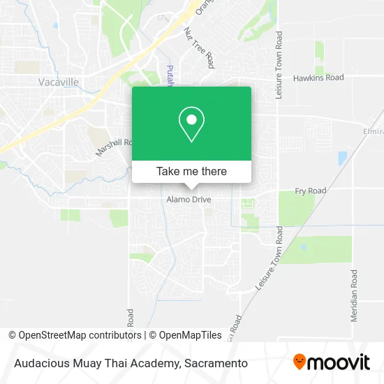 Mapa de Audacious Muay Thai Academy