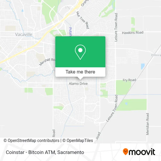 Mapa de Coinstar - Bitcoin ATM