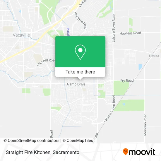 Mapa de Straight Fire Kitchen