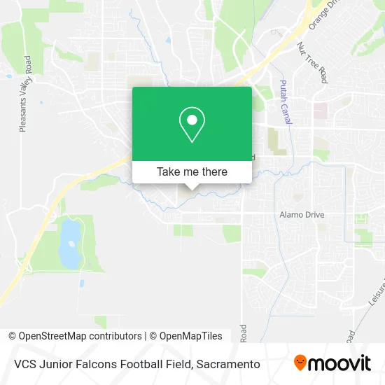 VCS Junior Falcons Football Field map