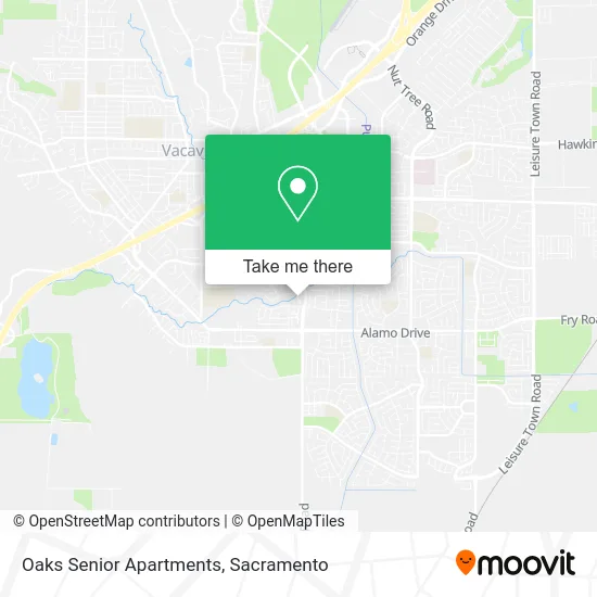 Mapa de Oaks Senior Apartments