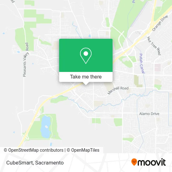 Mapa de CubeSmart