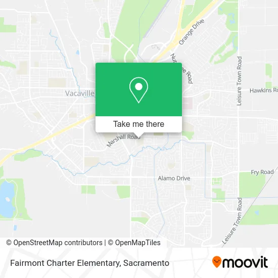 Mapa de Fairmont Charter Elementary
