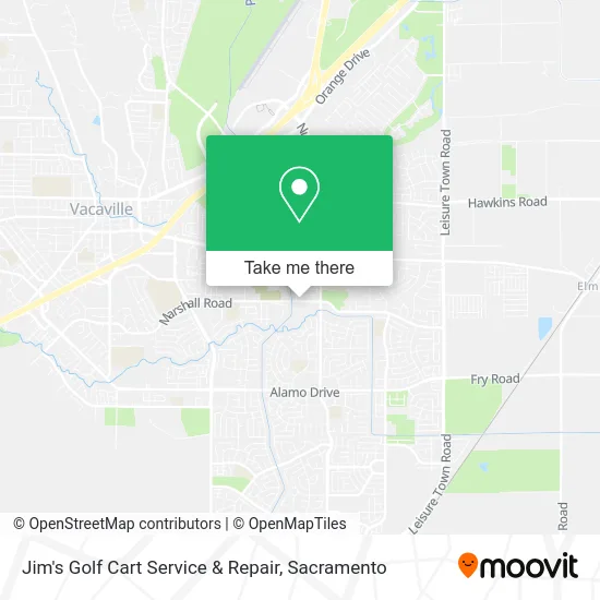 Mapa de Jim's Golf Cart Service & Repair