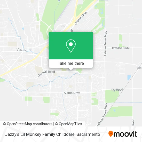 Jazzy's Lil Monkey Family Childcare map