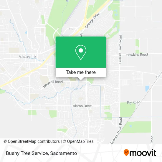 Mapa de Bushy Tree Service
