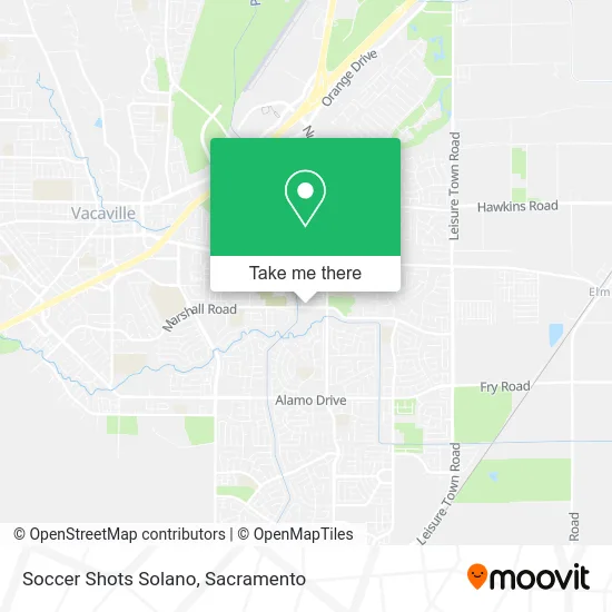 Mapa de Soccer Shots Solano