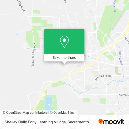 Shelley Dally Early Learning Village map