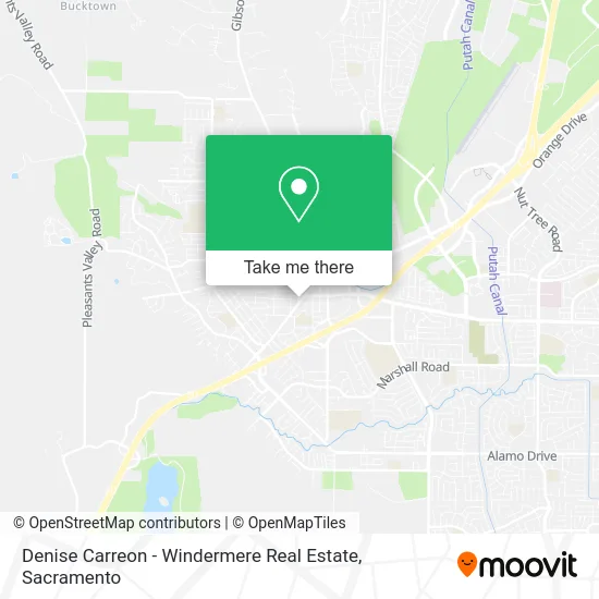 Mapa de Denise Carreon - Windermere Real Estate