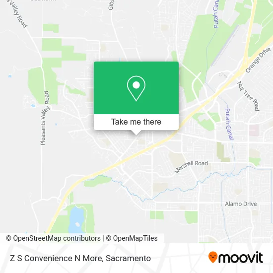 Mapa de Z S Convenience N More