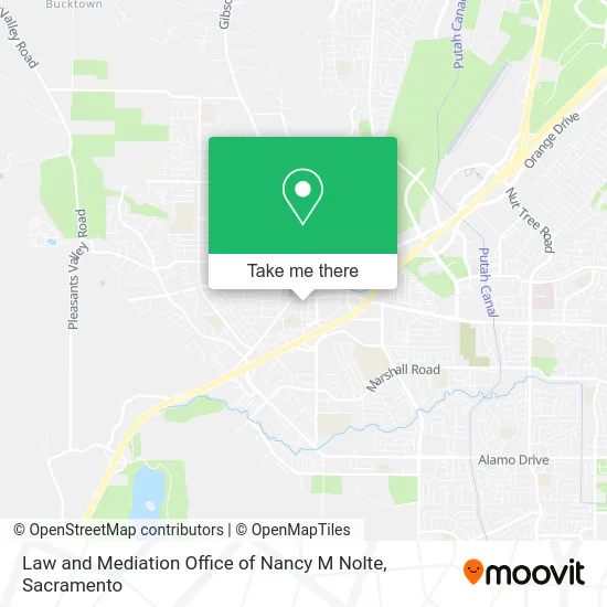 Mapa de Law and Mediation Office of Nancy M Nolte