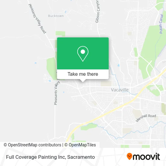 Full Coverage Painting Inc map