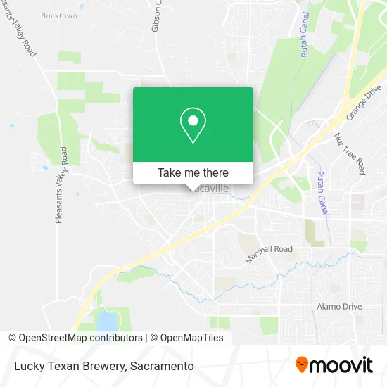 Mapa de Lucky Texan Brewery