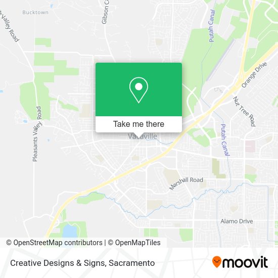 Creative Designs & Signs map