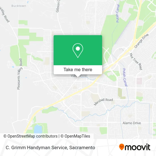 Mapa de C. Grimm Handyman Service