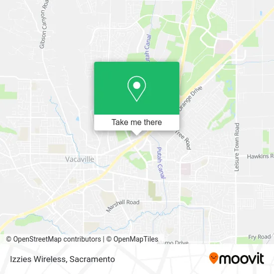 Izzies Wireless map