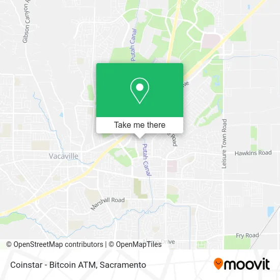 Coinstar - Bitcoin ATM map