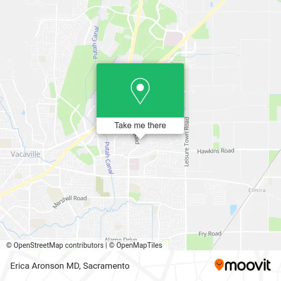 Erica Aronson MD map