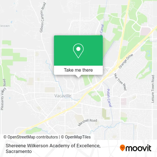 Shereene Wilkerson Academy of Excellence map