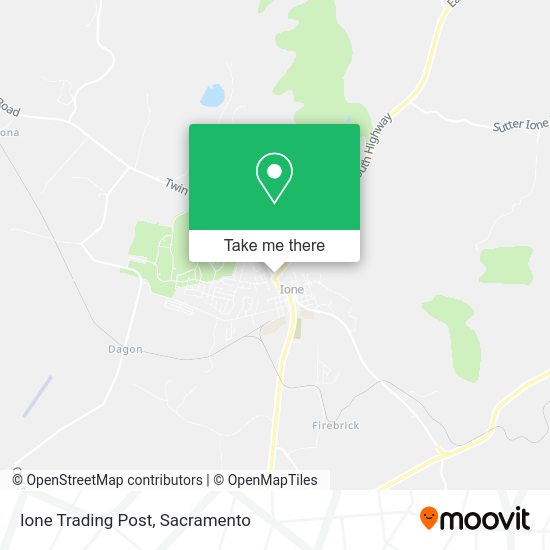 Ione Trading Post map