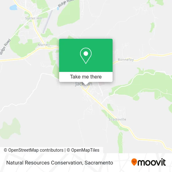 Natural Resources Conservation map