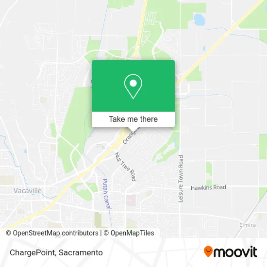 Mapa de ChargePoint