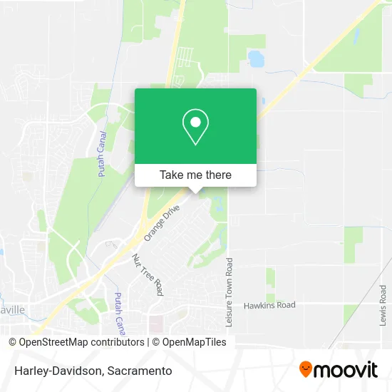 Mapa de Harley-Davidson
