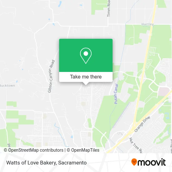 Mapa de Watts of Love Bakery
