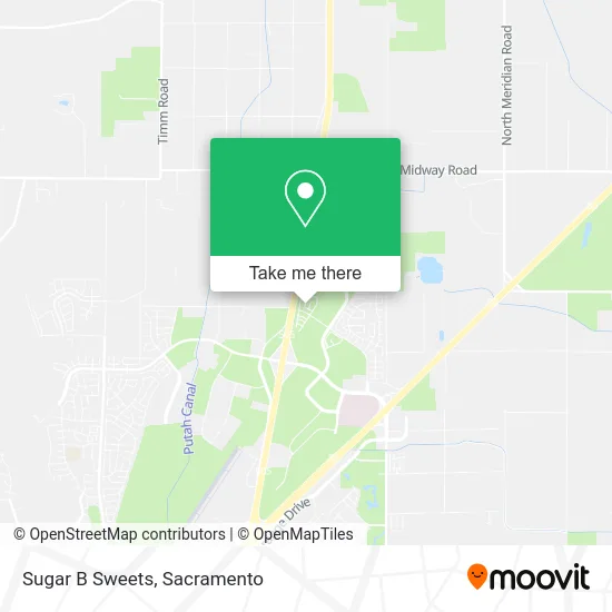 Sugar B Sweets map