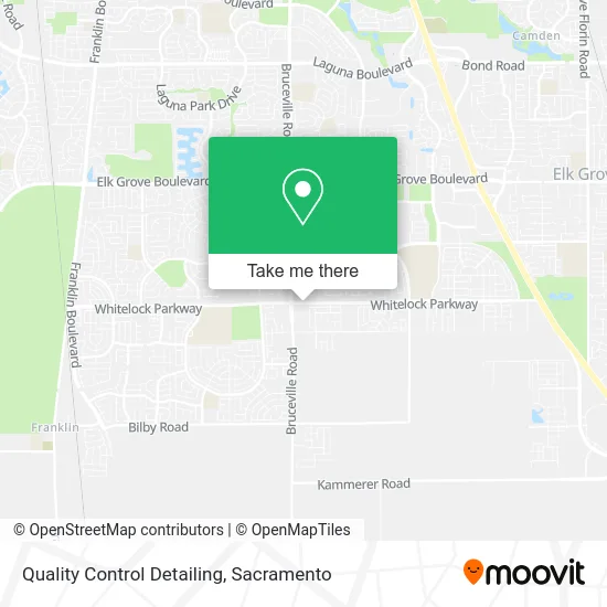 Quality Control Detailing map