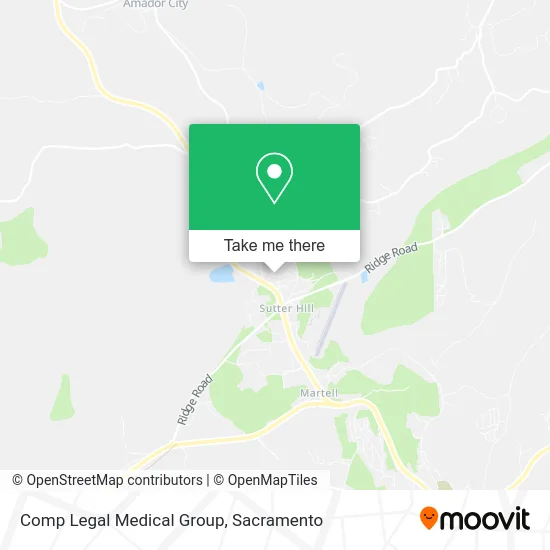 Comp Legal Medical Group map