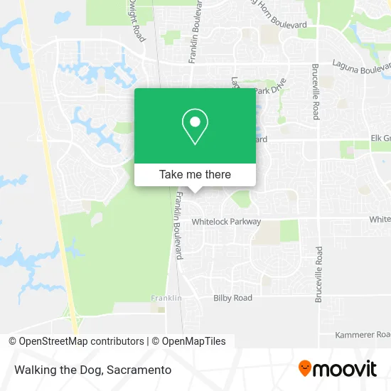 Walking the Dog map