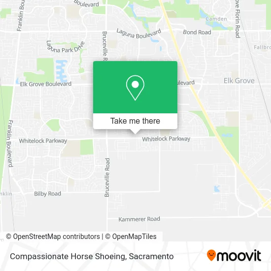 Compassionate Horse Shoeing map