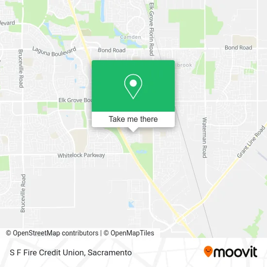 Mapa de S F Fire Credit Union