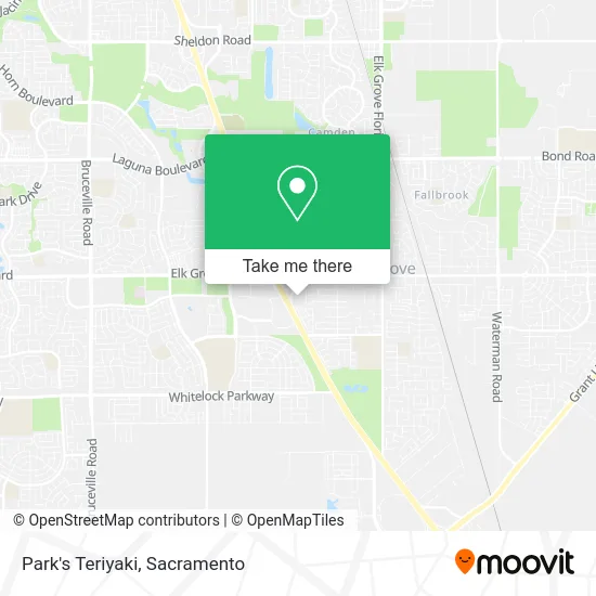 Mapa de Park's Teriyaki