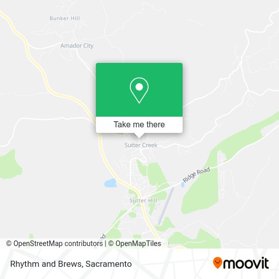 Rhythm and Brews map