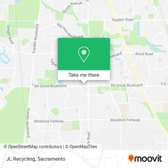 Mapa de JL Recycling