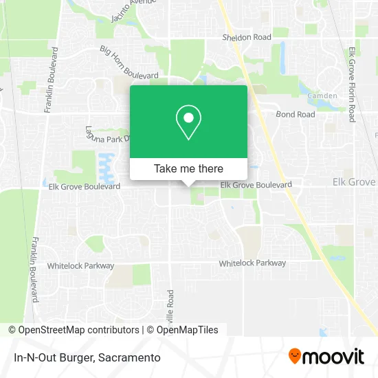 Mapa de In-N-Out Burger