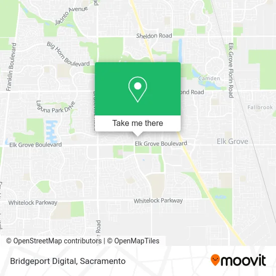 Mapa de Bridgeport Digital