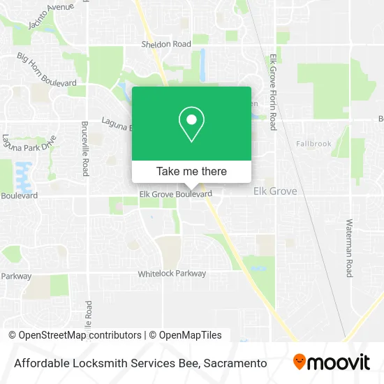 Mapa de Affordable Locksmith Services Bee
