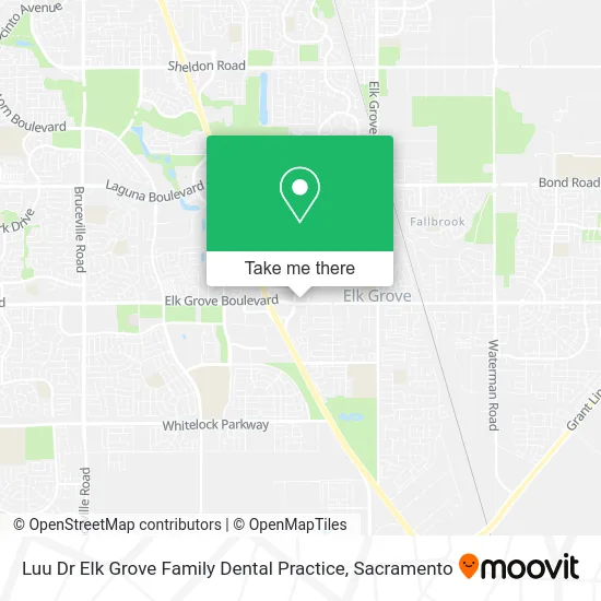 Mapa de Luu Dr Elk Grove Family Dental Practice