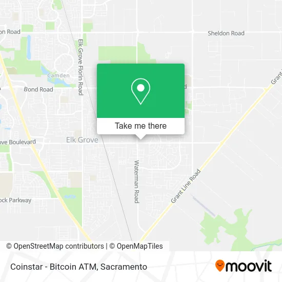 Coinstar - Bitcoin ATM map